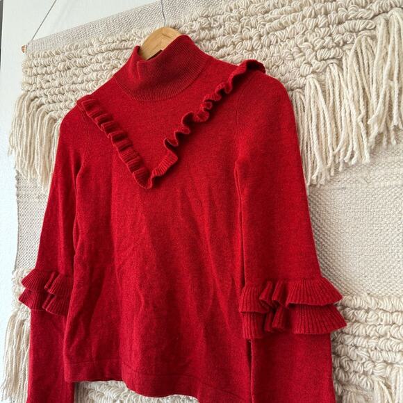 Rebecca Minkoff Red Shelley Sweater - Picture 2 of 6